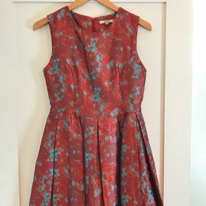BB Dakota Dresses - Red and blue BB Dakota fit & flare dress BB Dakota Dresses - Red and blue BB Dakota fit & flare dress